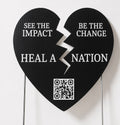 Large Blaq Heart